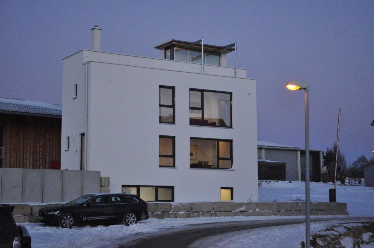 Вилла Designerhaus Mit Dachterrasse Nittendorf Экстерьер фото